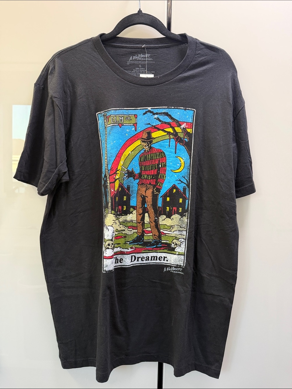 Black The Dreamer Graphic Short-Sleeve Tee